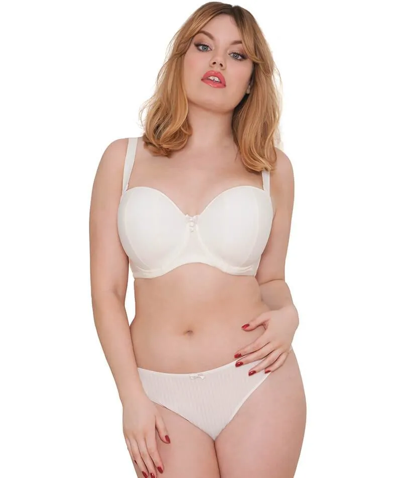 Curvy Kate Luxe Strapless Bra - Ivory