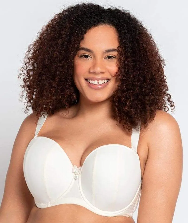 Curvy Kate Luxe Strapless Bra - Ivory