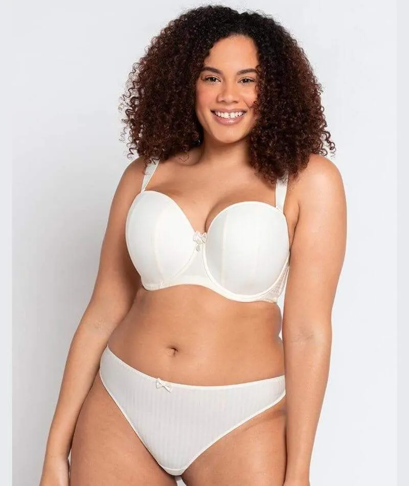 Curvy Kate Luxe Strapless Bra - Ivory