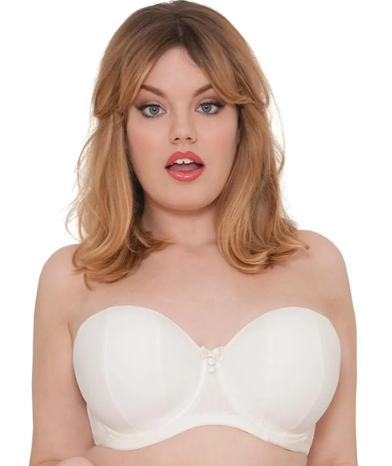 Curvy Kate Luxe Strapless Bra - Ivory