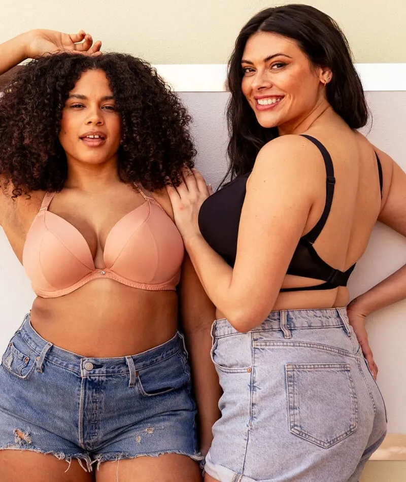 Curvy Kate SuperPlunge Multiway Plunge Bra - Latte