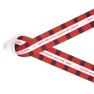 Customized Christmas Plaid
