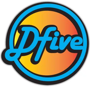 D5 METALLIC BISCUIT STICKER 13cm