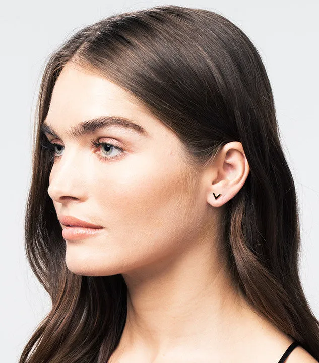 Dagger Studs | Rose Gold