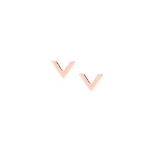 Dagger Studs | Rose Gold