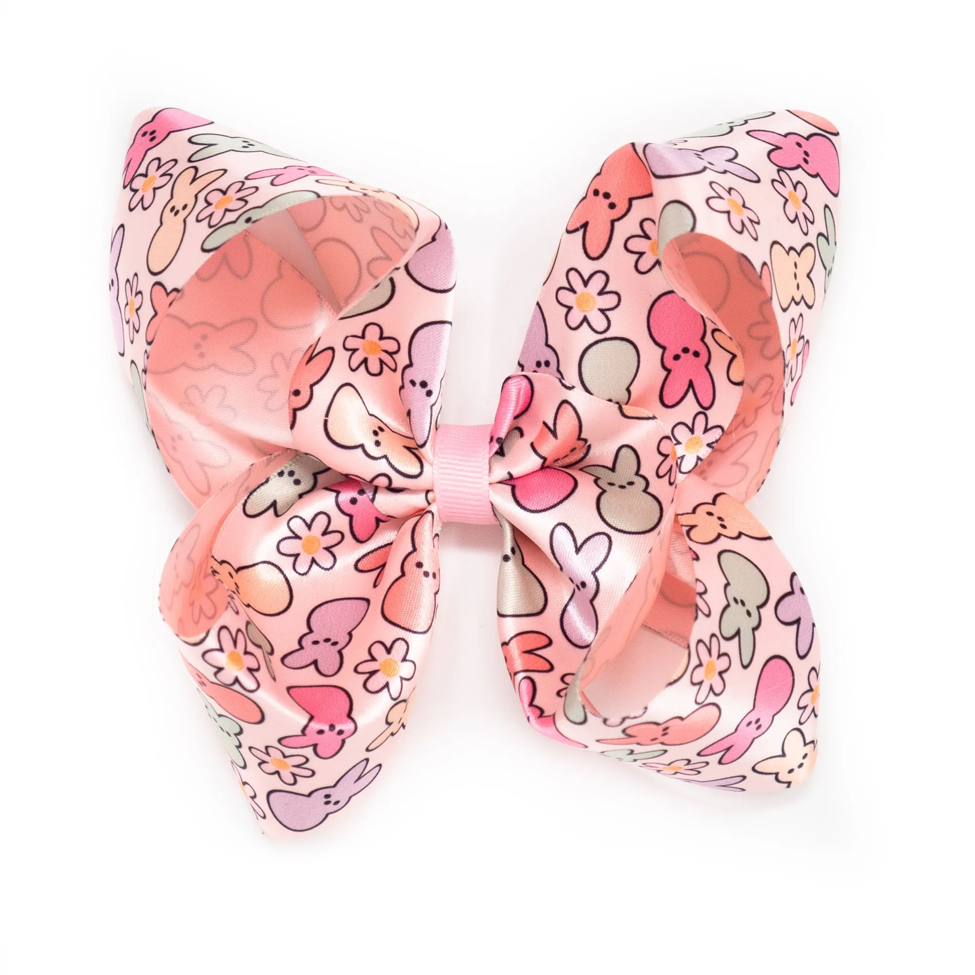 Daisy Bunnies Printed Satin