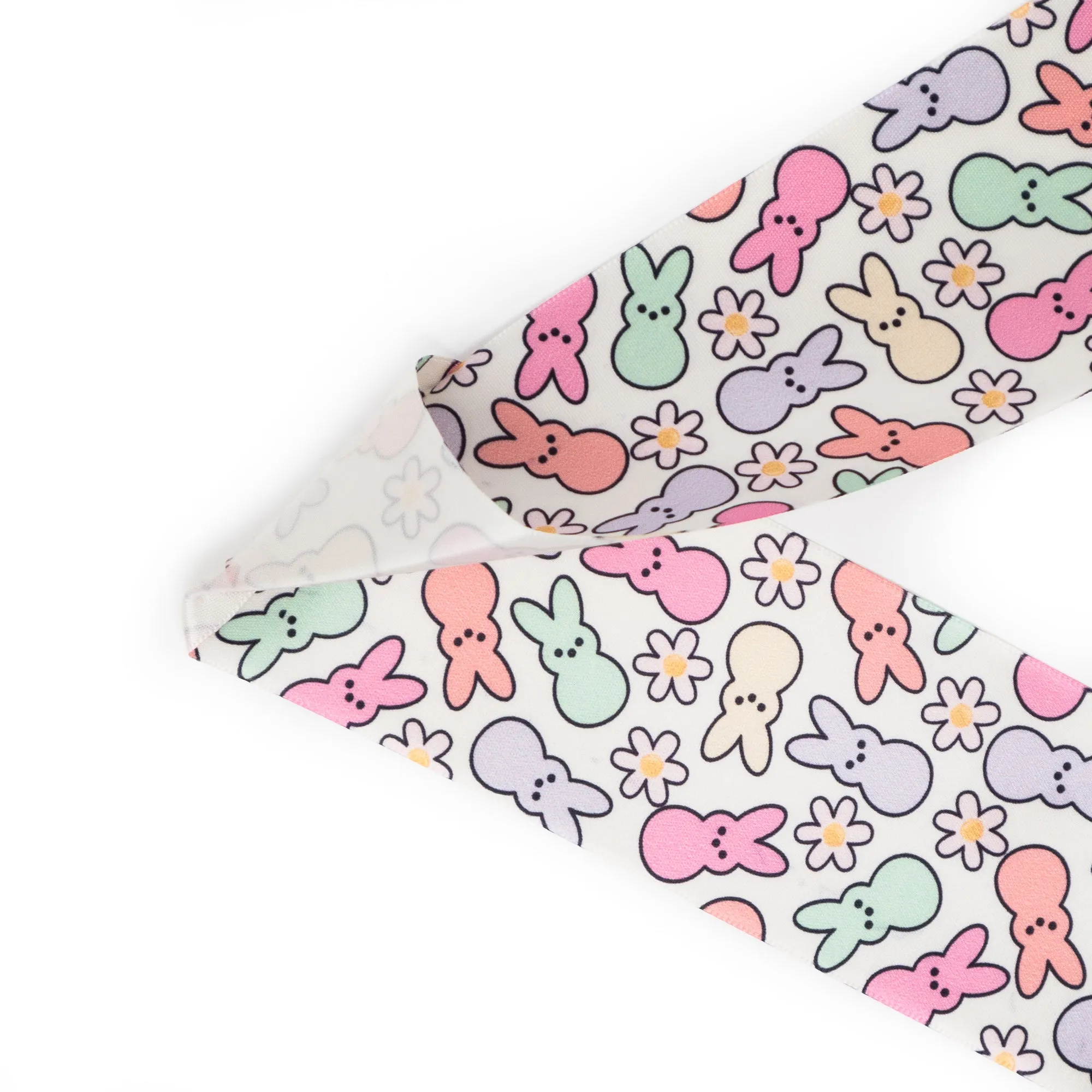 Daisy Bunnies Printed Satin