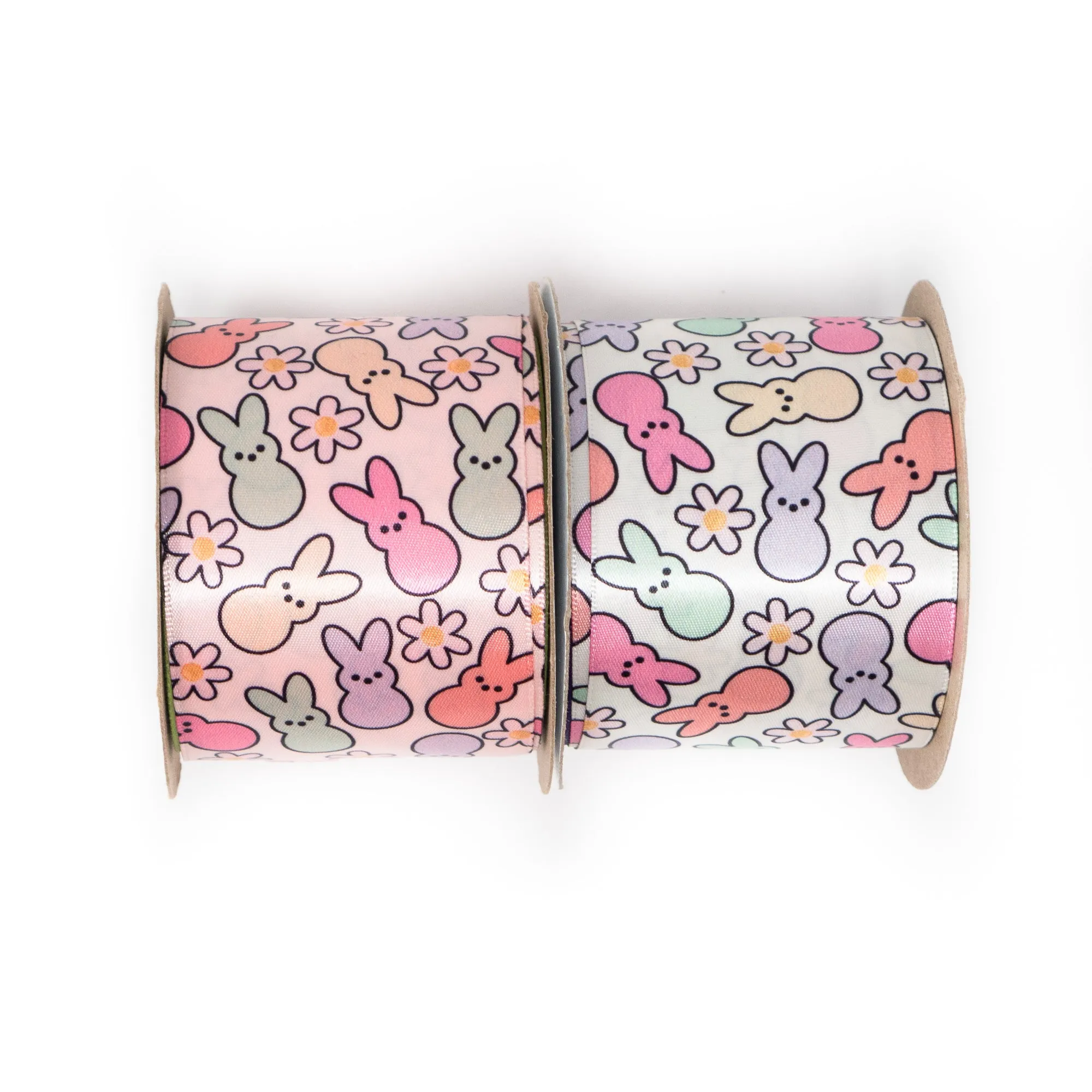Daisy Bunnies Printed Satin