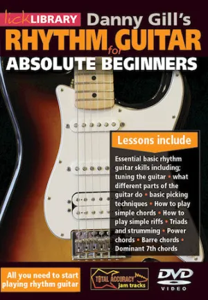 Danny Gill's Rhythm Guitar for Absolute Beginners (DVD)