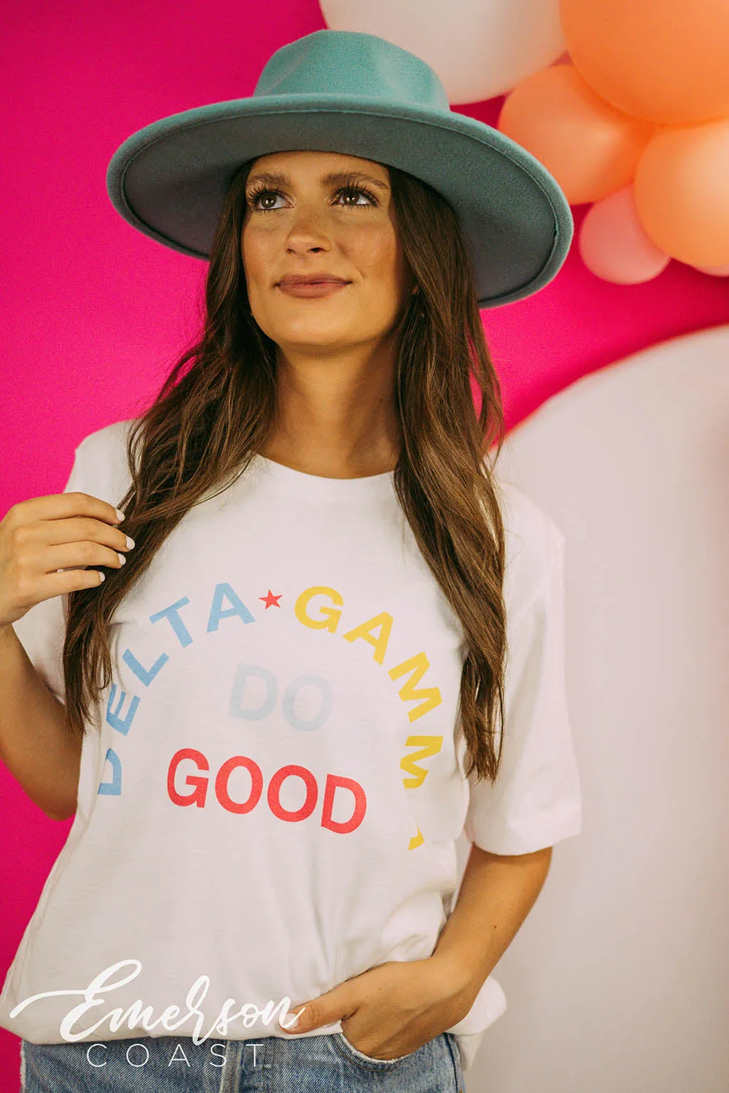 Delta Gamma PR Do Good Colorful Tee