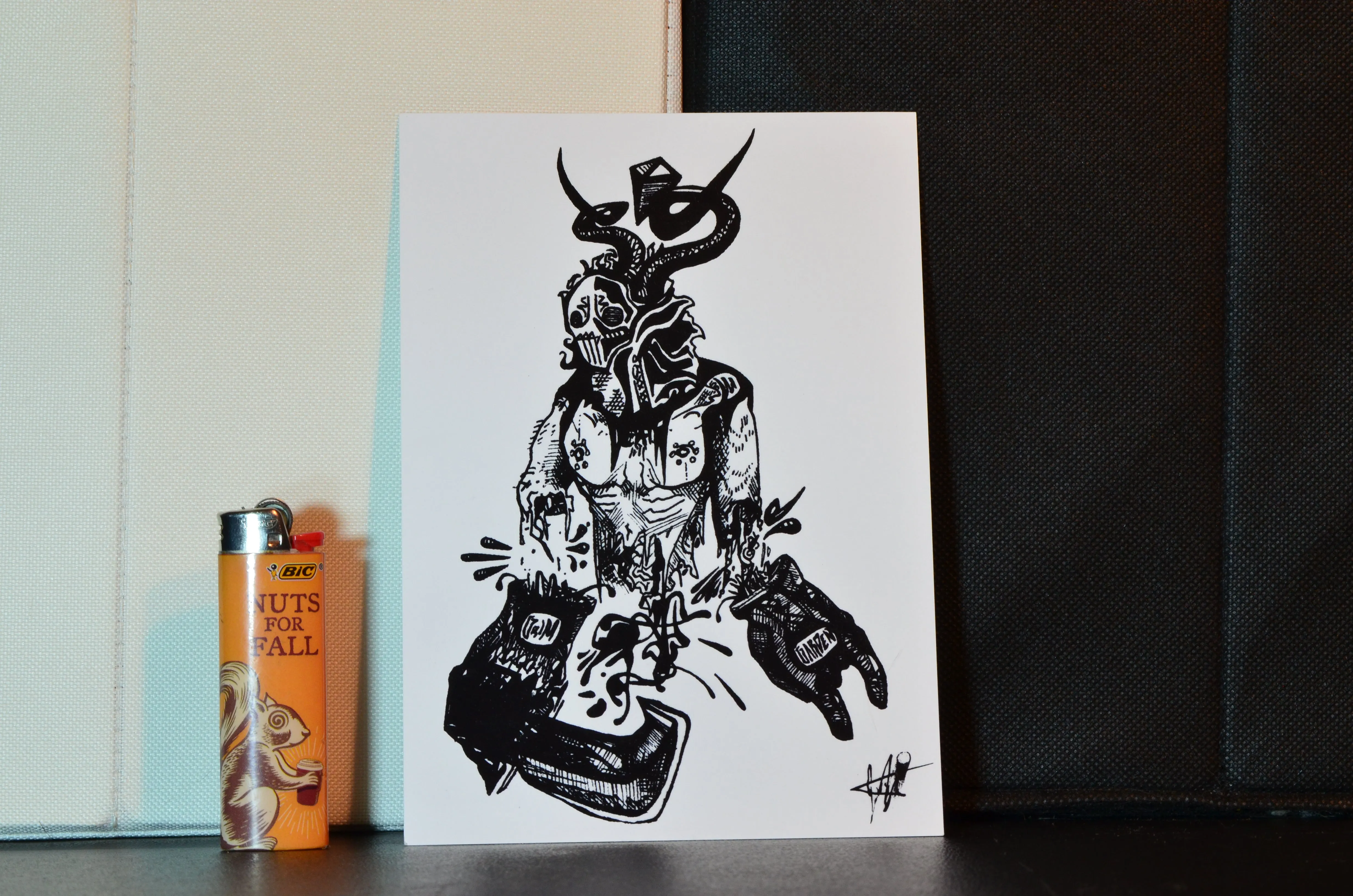 Demonic Decay Print