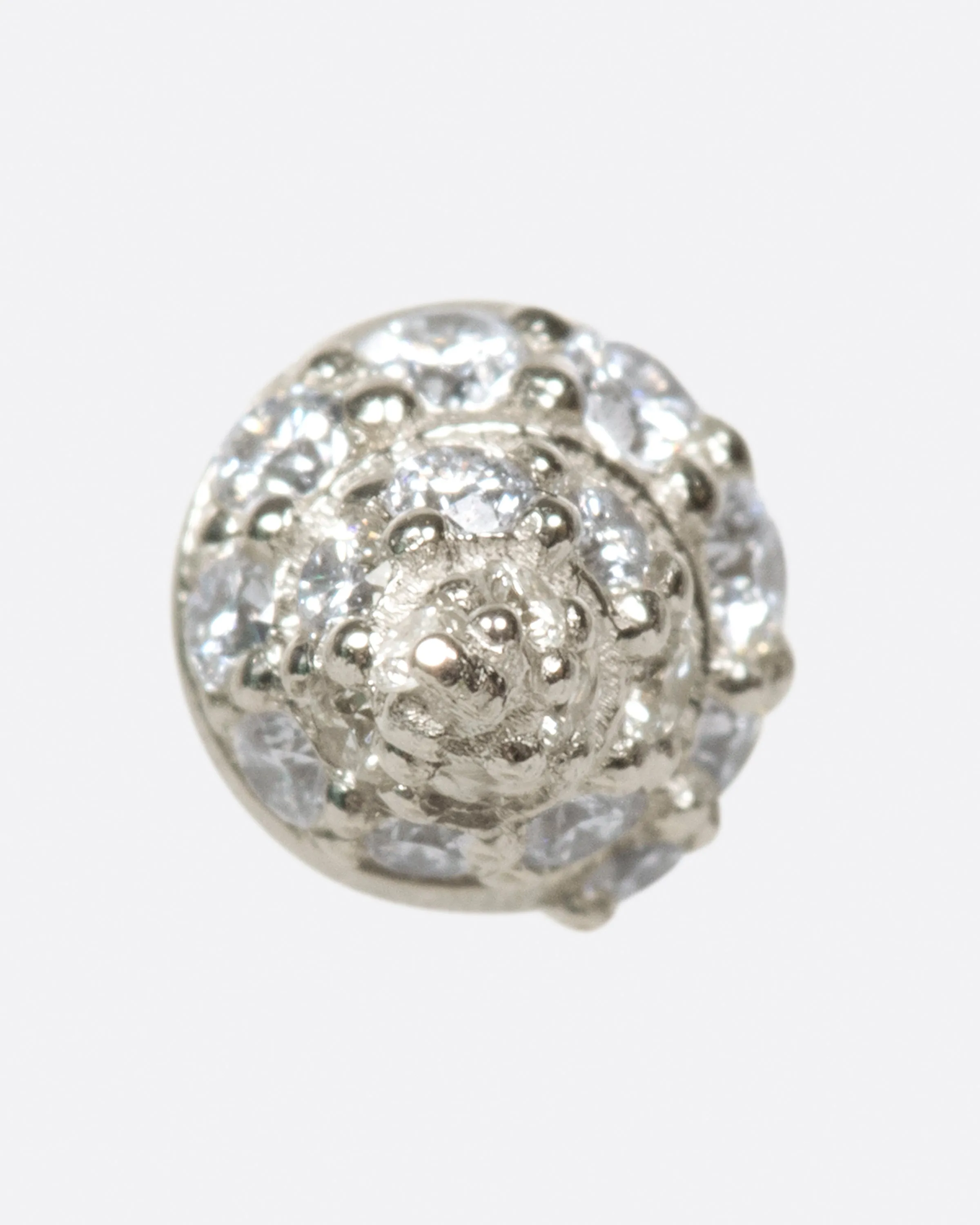Diamond Conical Shell Stud