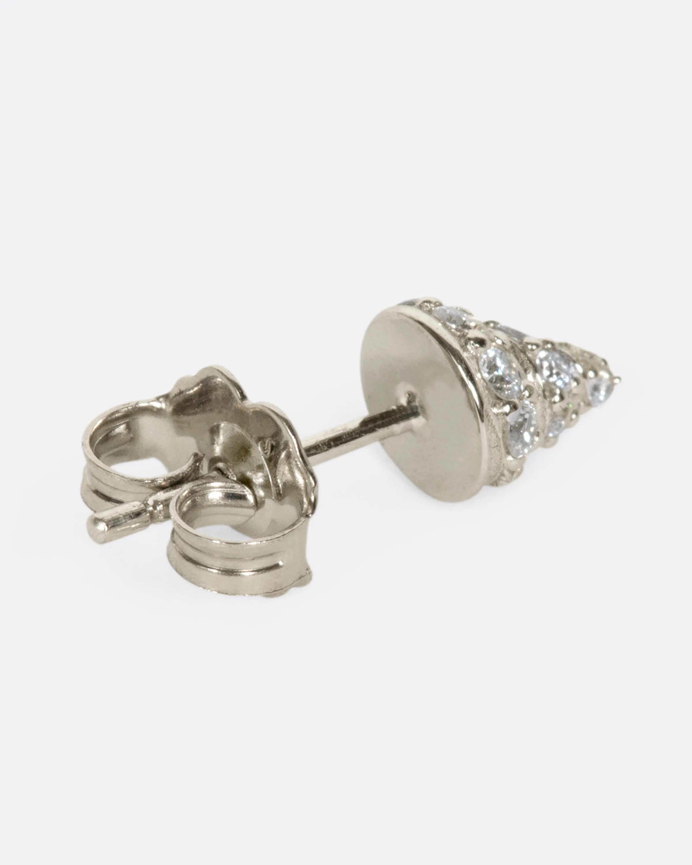 Diamond Conical Shell Stud