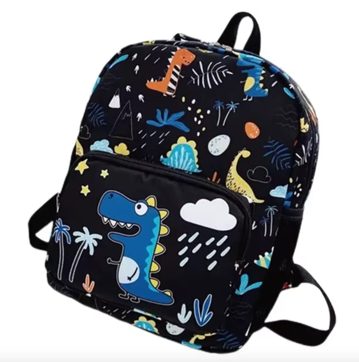 Dino Print Backpack personalised with Name