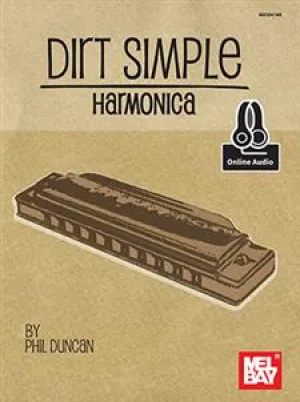 Dirt Simple Harmonica (Book   Online Audio)
