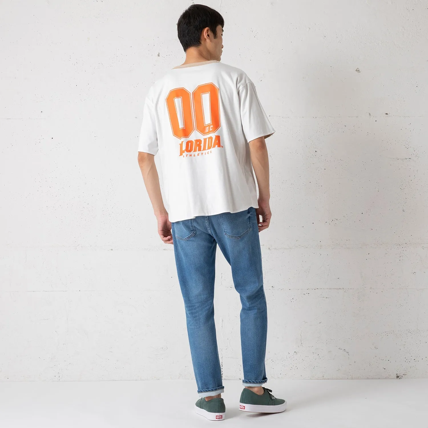 DISCUS Athletic | ディスカスアスレチック　Begin別注 リバーシブルカレッジTシャツ FLORIDA