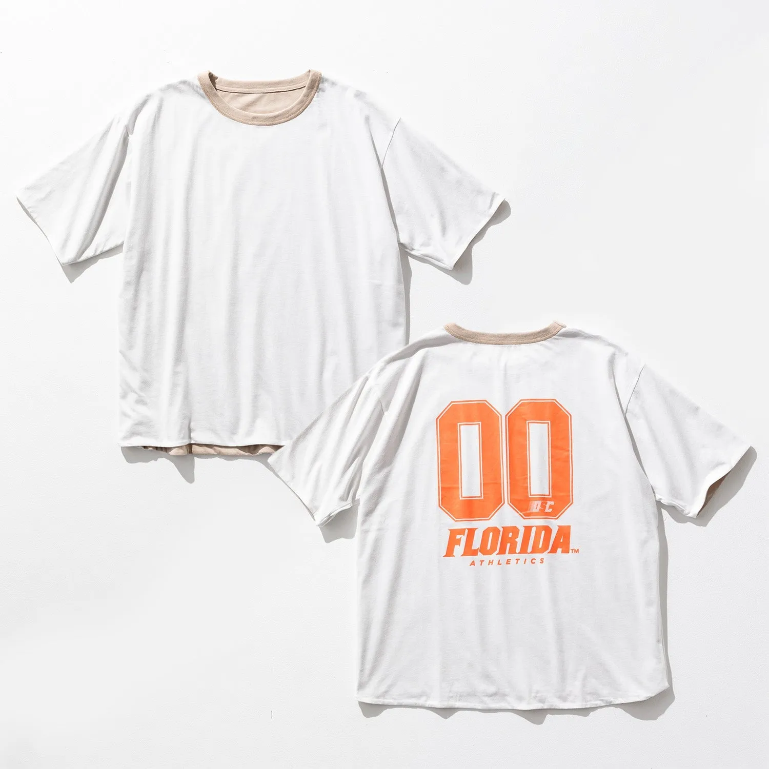 DISCUS Athletic | ディスカスアスレチック　Begin別注 リバーシブルカレッジTシャツ FLORIDA