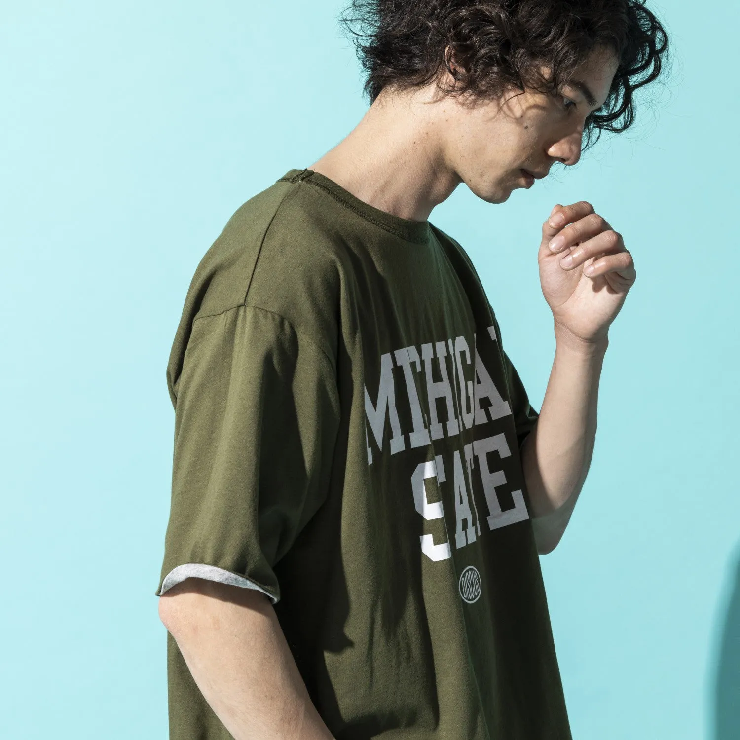 DISCUS Athletic | ディスカスアスレチック　Begin別注 リバーシブルカレッジTシャツ MICHIGAN