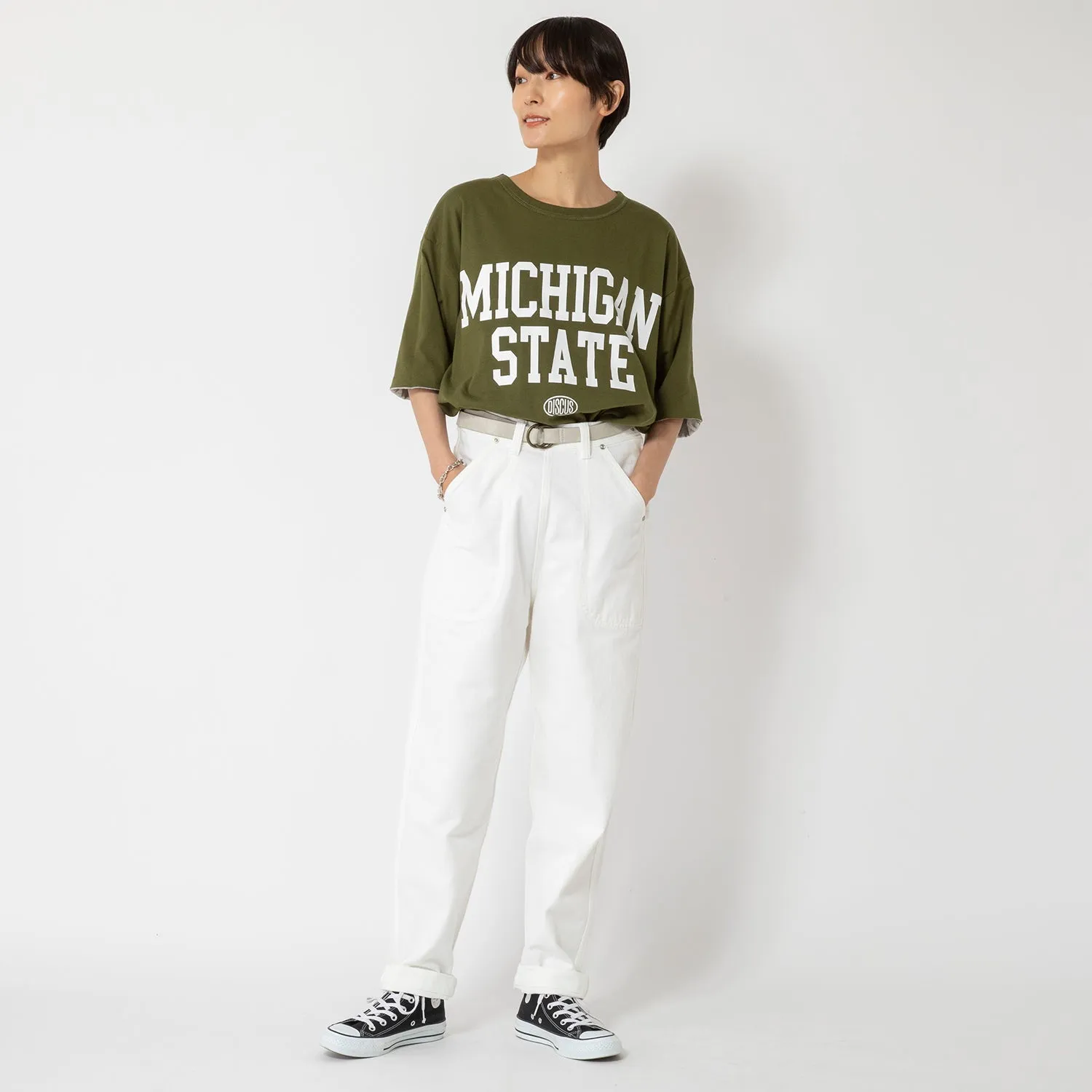 DISCUS Athletic | ディスカスアスレチック　Begin別注 リバーシブルカレッジTシャツ MICHIGAN