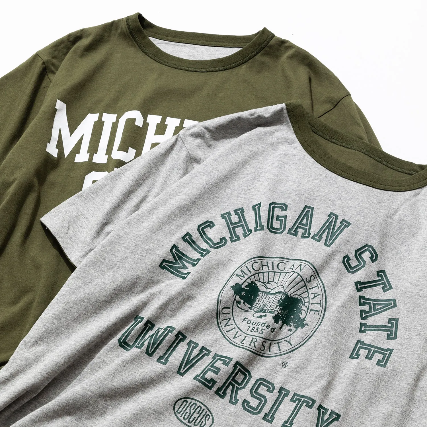 DISCUS Athletic | ディスカスアスレチック　Begin別注 リバーシブルカレッジTシャツ MICHIGAN