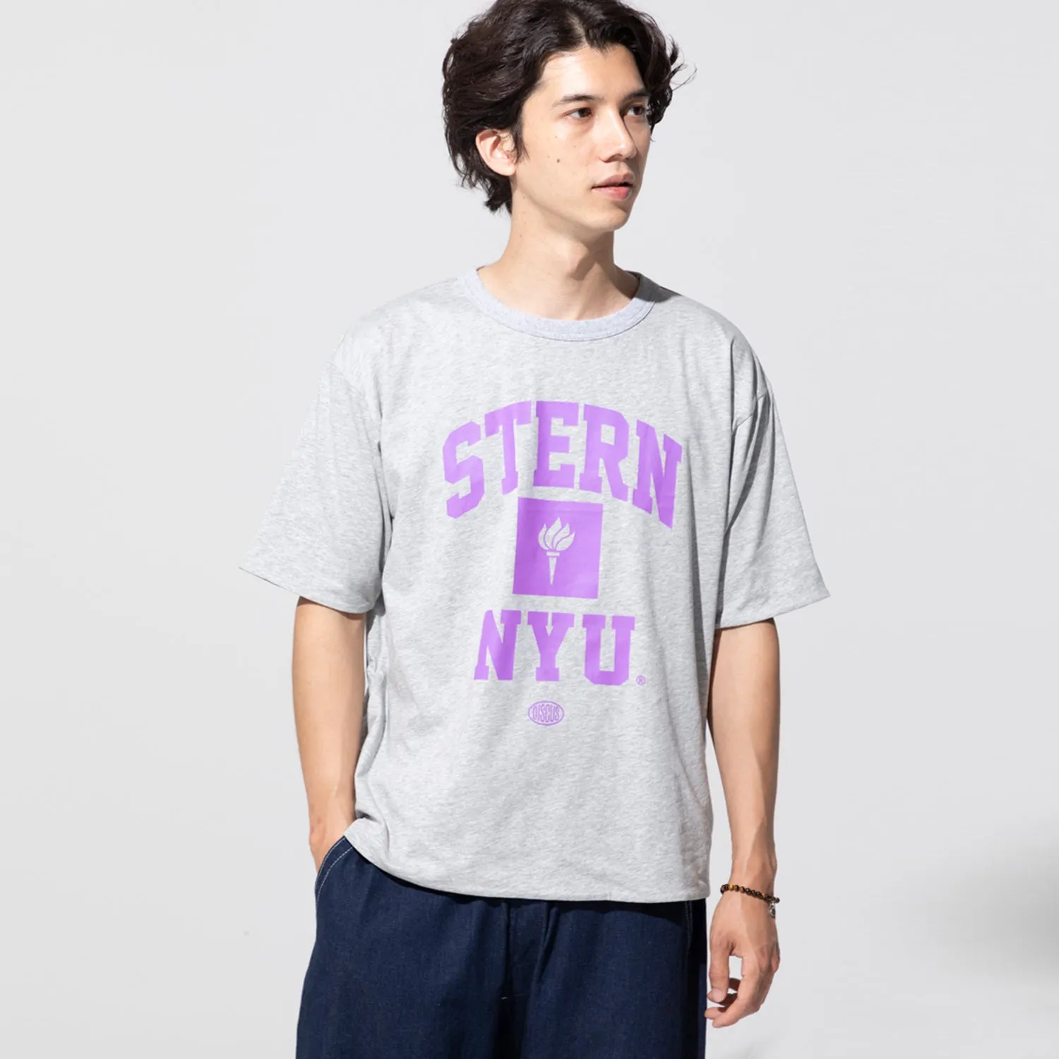 DISCUS Athletic | ディスカスアスレチック　Begin別注 リバーシブルカレッジTシャツ NYU