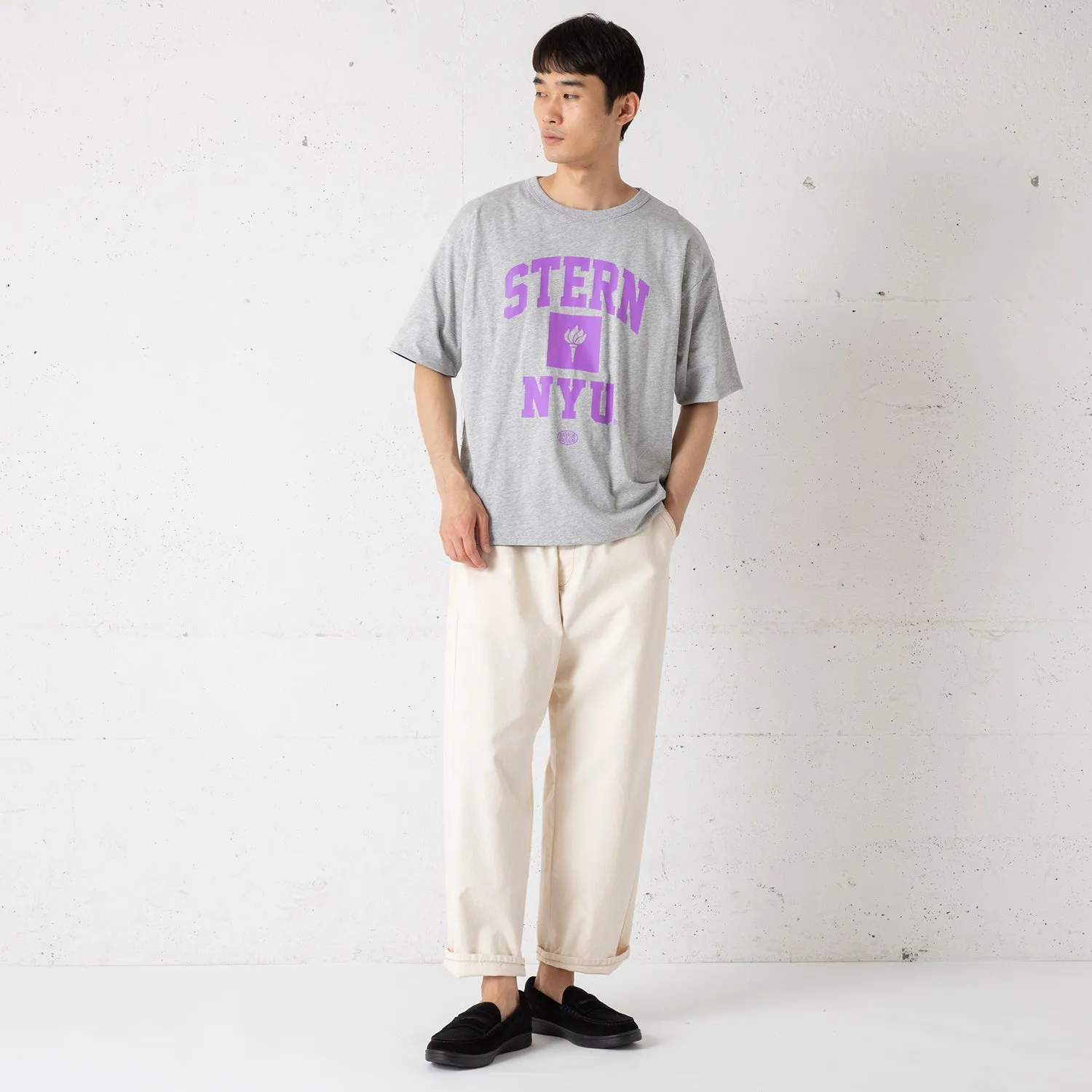 DISCUS Athletic | ディスカスアスレチック　Begin別注 リバーシブルカレッジTシャツ NYU