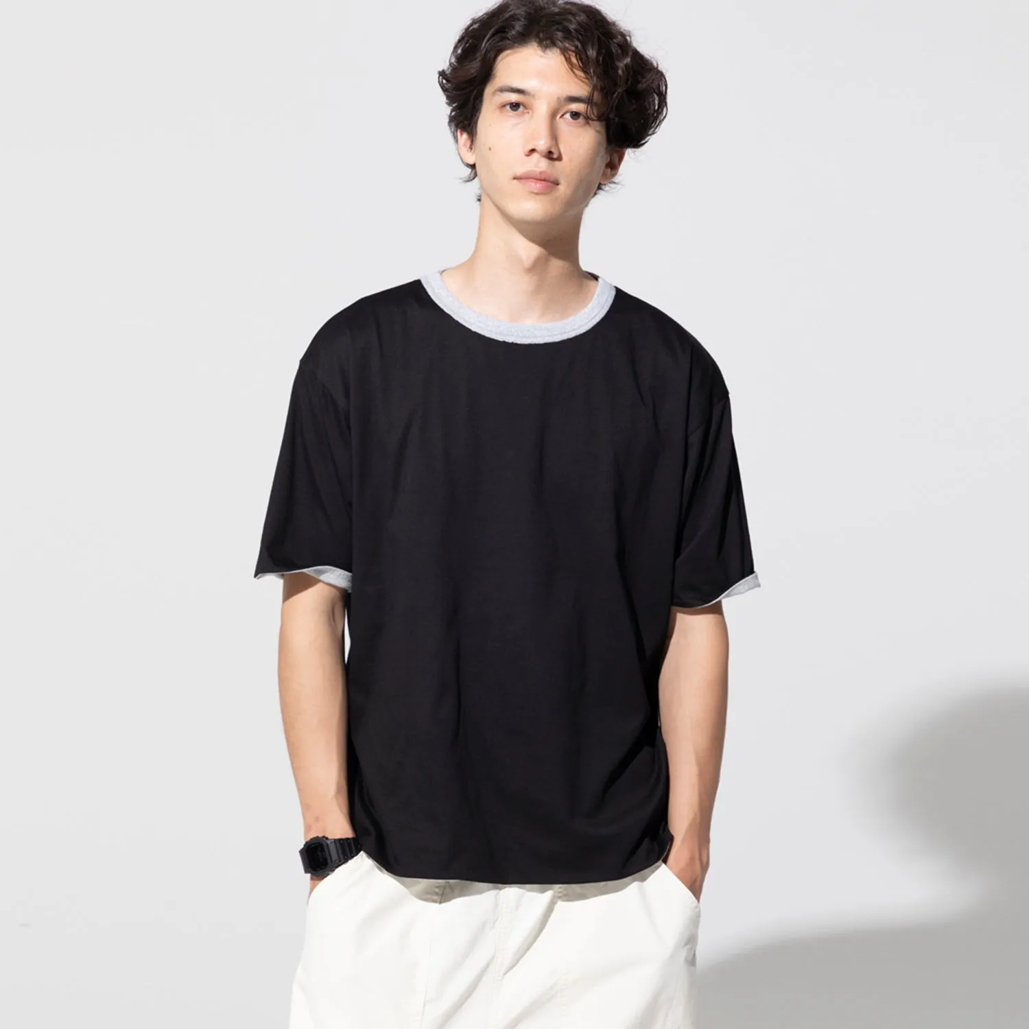 DISCUS Athletic | ディスカスアスレチック　Begin別注 リバーシブルカレッジTシャツ NYU