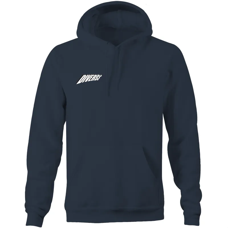 Diverse 3d - AS Colour Stencil - Pocket Hoodie Sweatshirt
