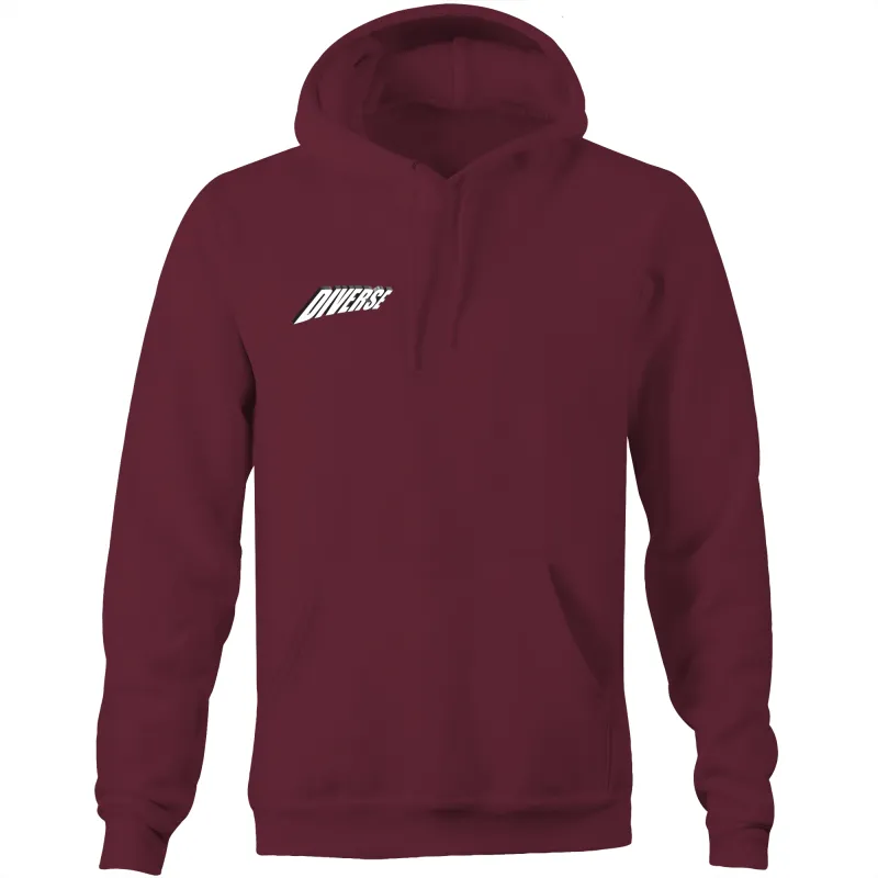 Diverse 3d - AS Colour Stencil - Pocket Hoodie Sweatshirt