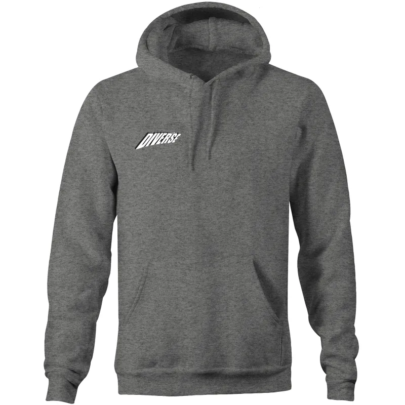 Diverse 3d - AS Colour Stencil - Pocket Hoodie Sweatshirt