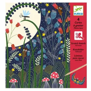 Djeco Full Moon Scratch Cards