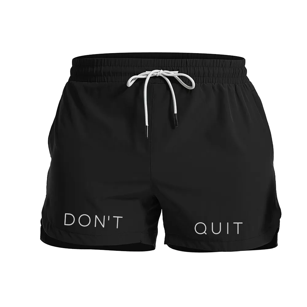 Don't Quit Graphic Shorts
