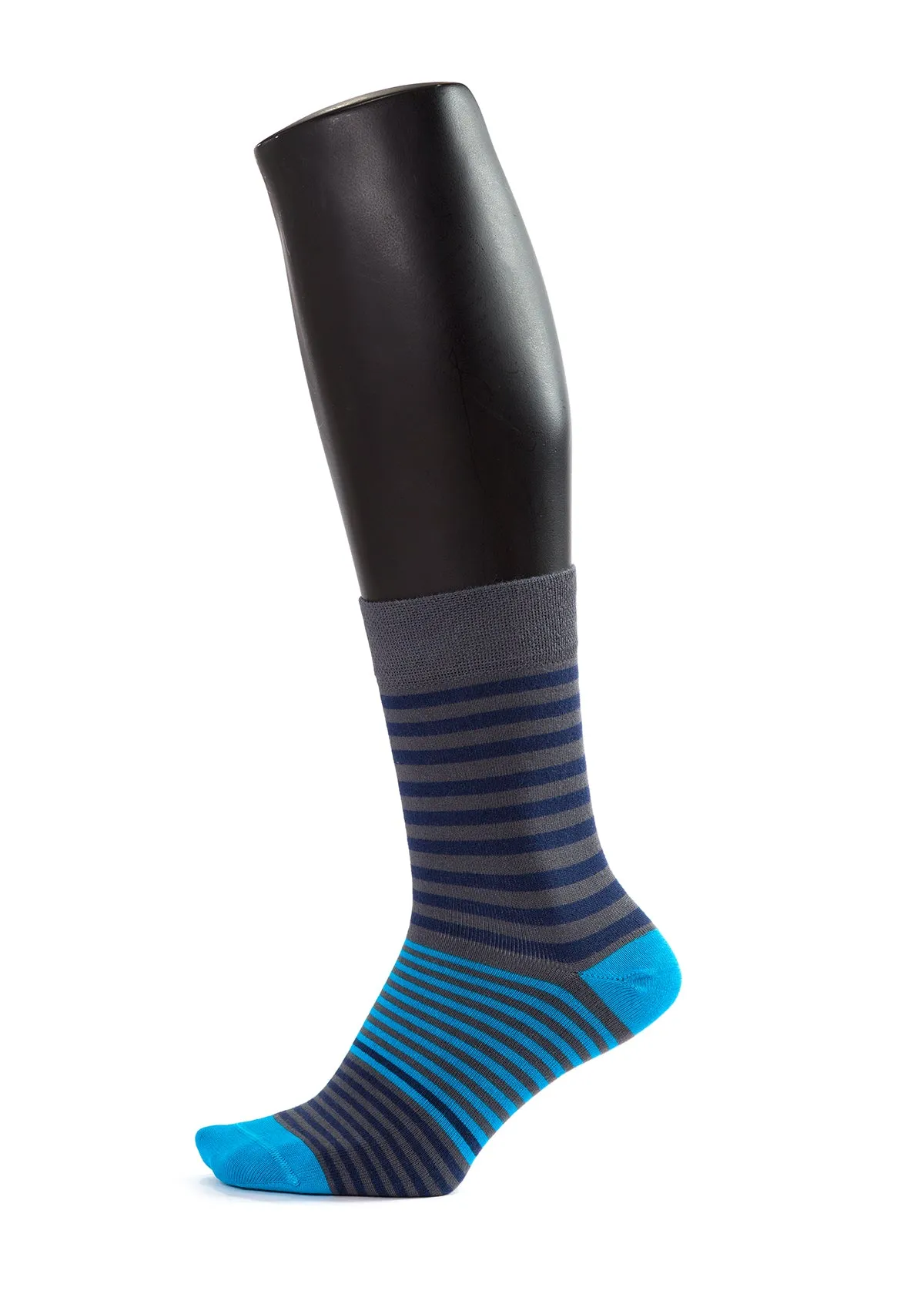Double Type Stripes Design Men Bamboo Socks