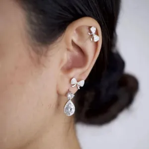 Droplet Colorful CZ Stones Earring