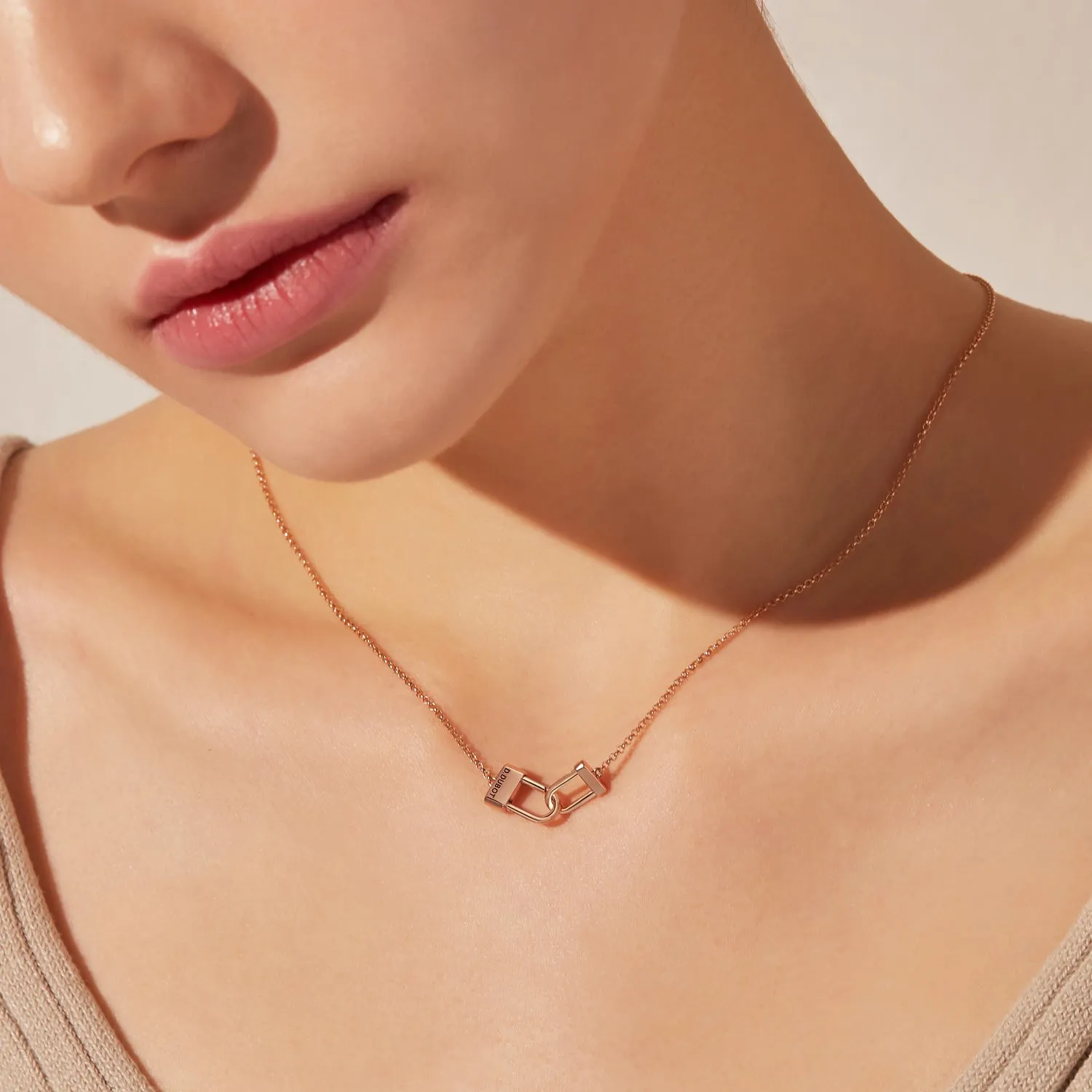 Dual D.D Gold Necklace JDRNR3S59XX
