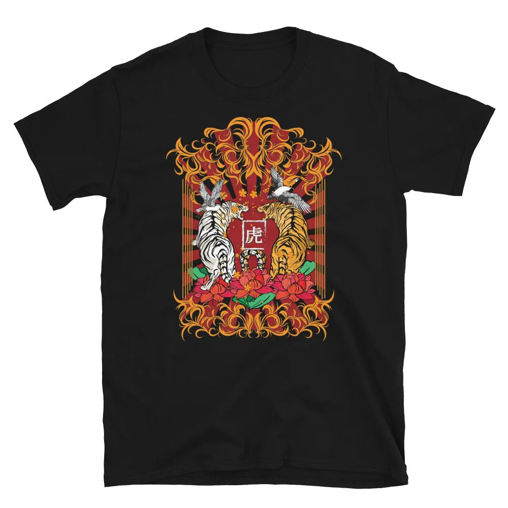 DUAL TIGERS TEE
