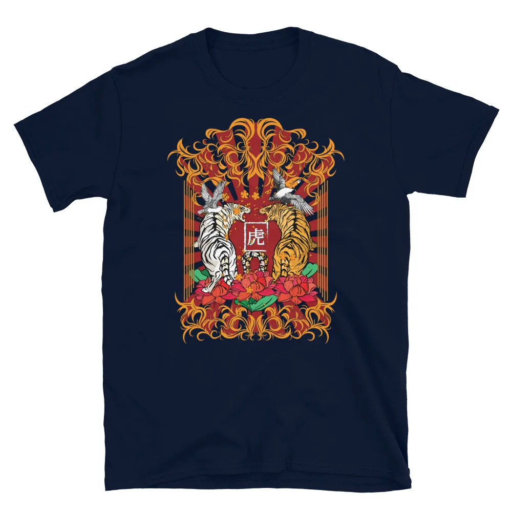 DUAL TIGERS TEE