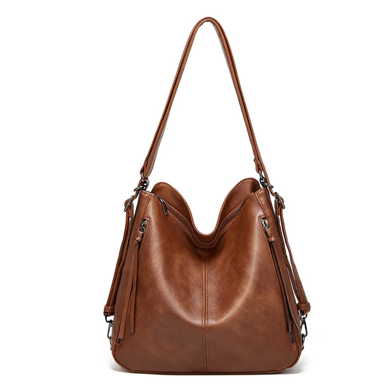 Durable Women's Large Capacity Three-piece Vintage Backpacks