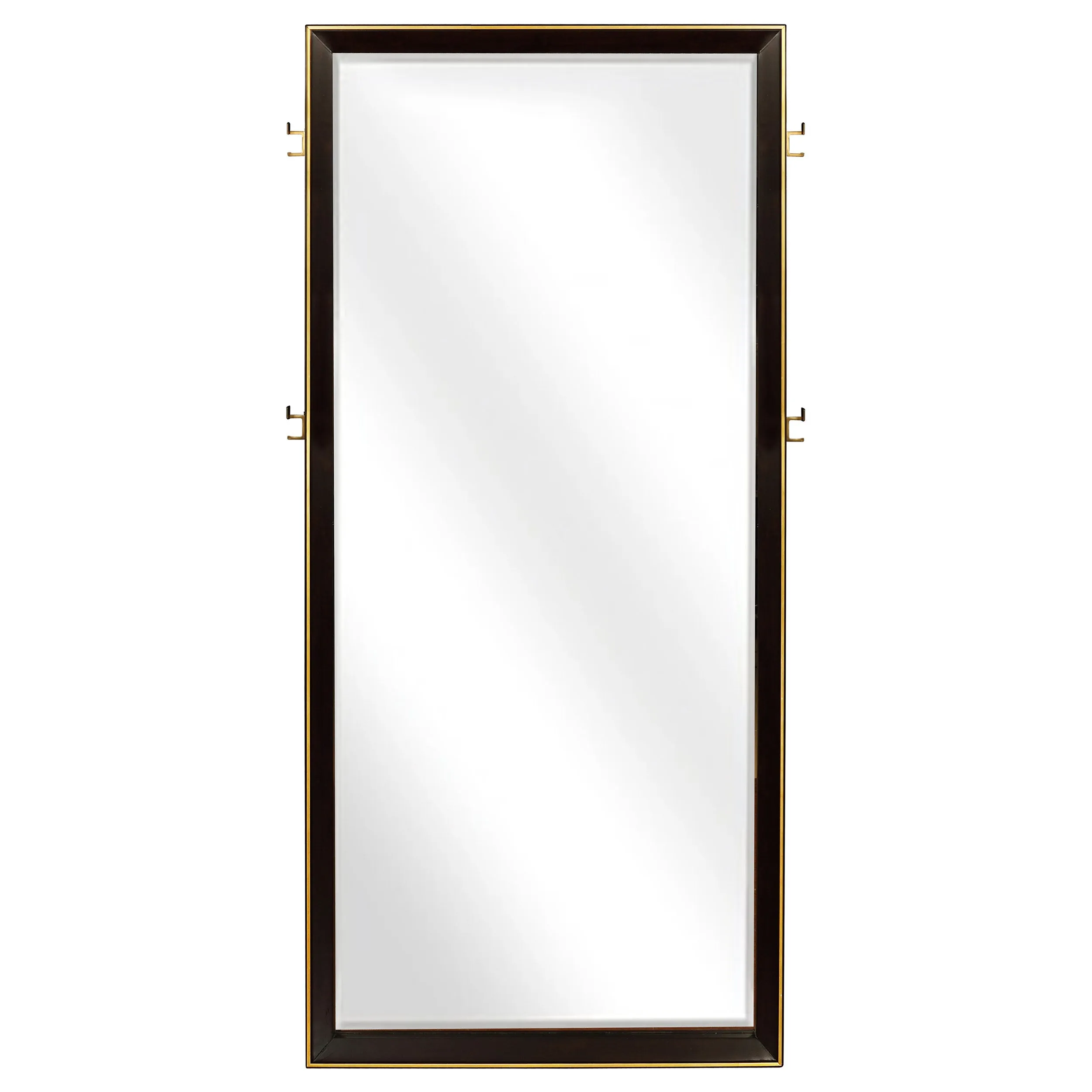 Durango 80-inch Standing Floor Mirror Smoked Peppercorn