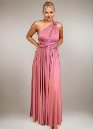 Dusky Rose Convertible Infinity bridesmaid dress Express NZ wide