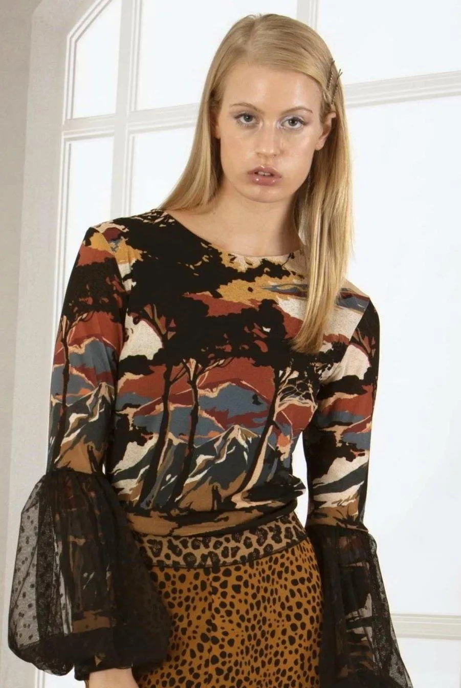 Eclipse Crew Neck Top