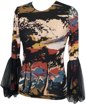 Eclipse Crew Neck Top