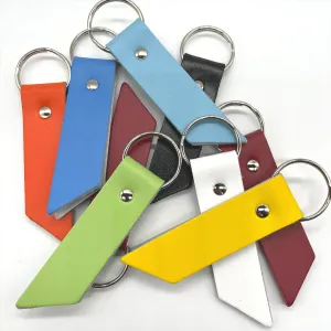 Englander Leather Angled Keyring