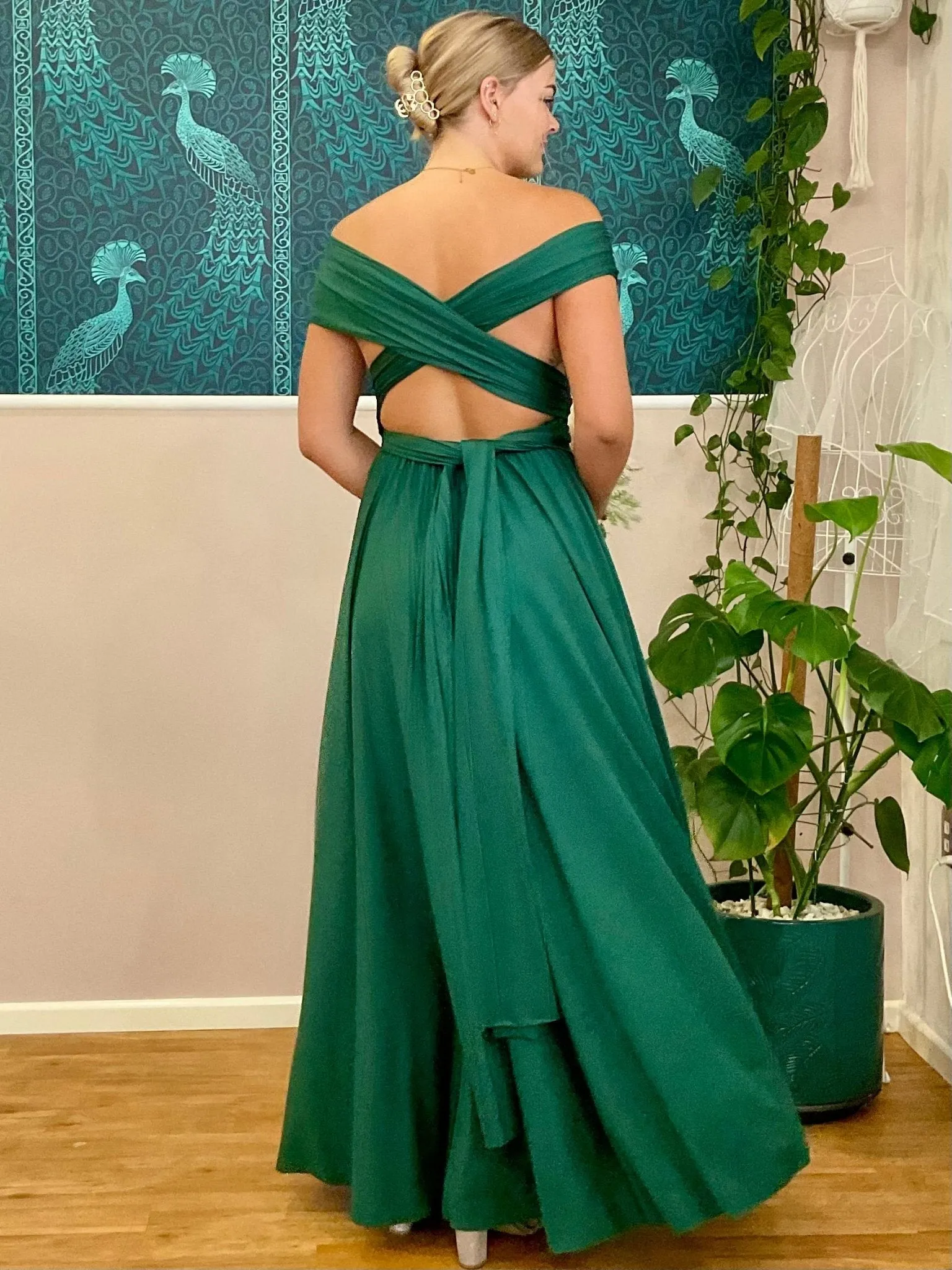 Ever Green convertible Infinity bridesmaid dress Express NZ wide