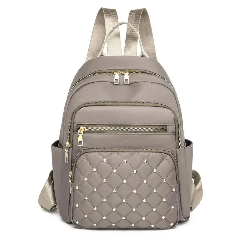 Fashion Bagpack Women High Quality Nylon Backpacks Female Big Travel Back Pack Large School Bags for Teenage Girls Shoulder Bag
