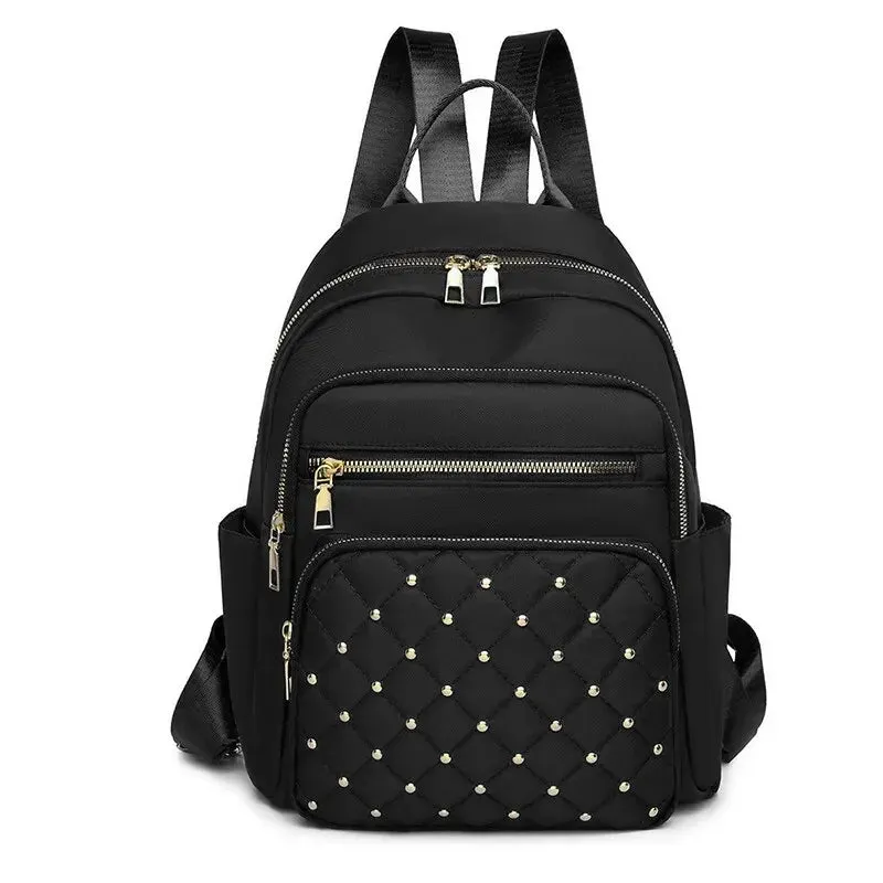 Fashion Bagpack Women High Quality Nylon Backpacks Female Big Travel Back Pack Large School Bags for Teenage Girls Shoulder Bag