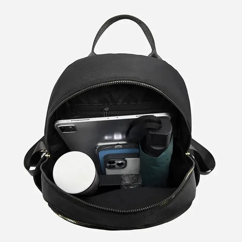 Fashion Bagpack Women High Quality Nylon Backpacks Female Big Travel Back Pack Large School Bags for Teenage Girls Shoulder Bag