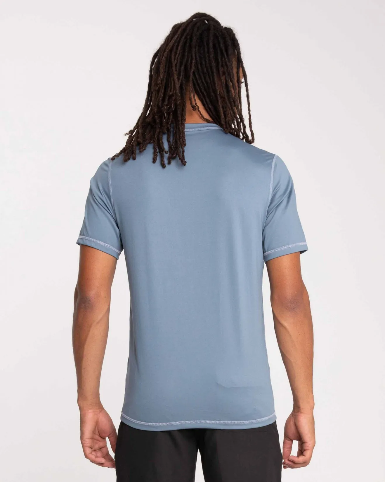 Fastlane Outline Surf Shirt Hurley Mens Short Sleeve Rash Vest