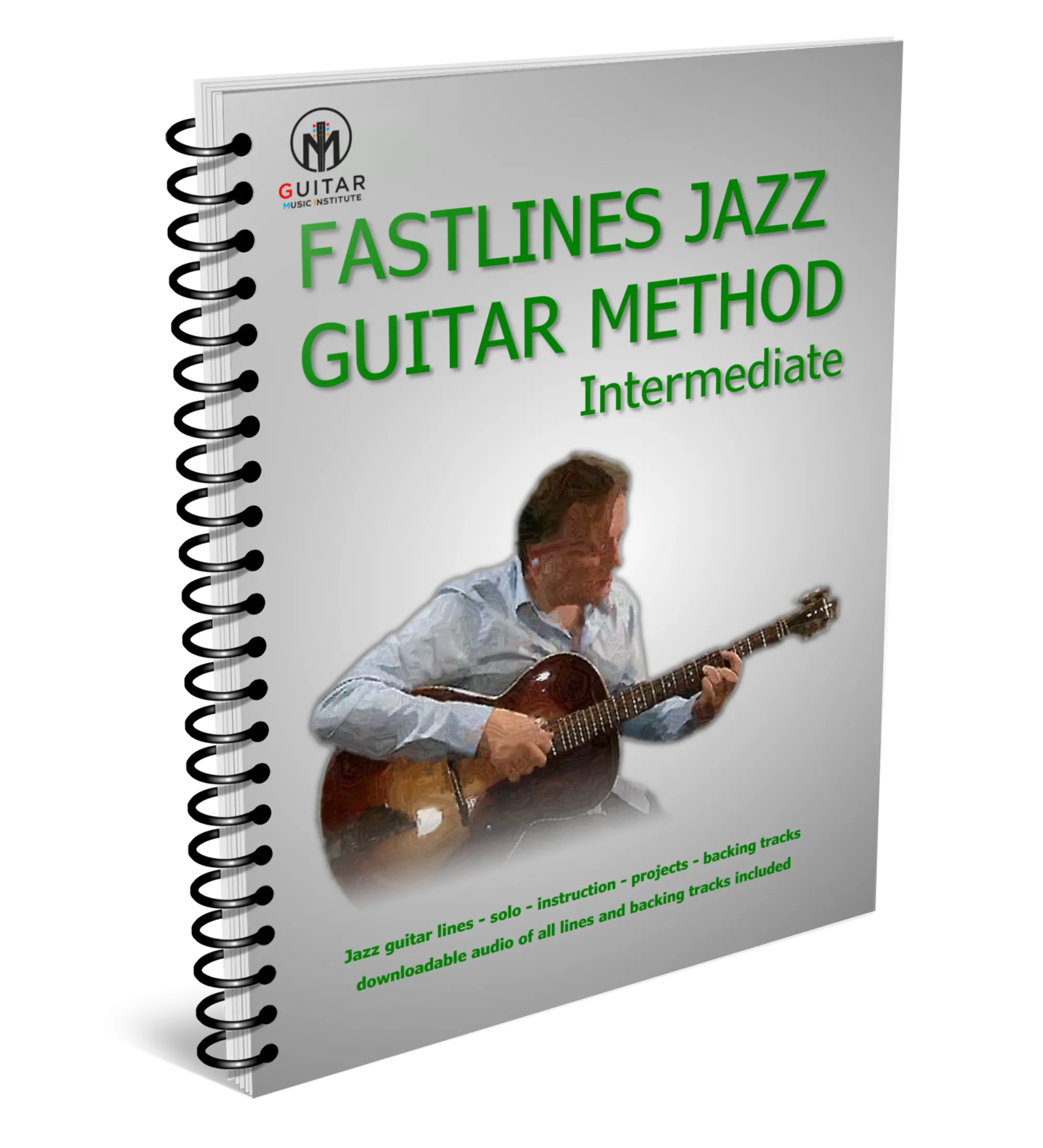 Fastlines Jazz Guitar Method Primer - WIRE BOUND VERSION