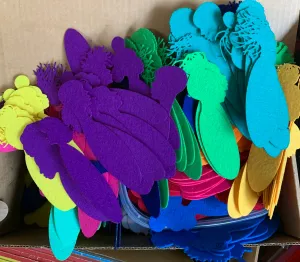 Felted CROWN ACT Bookmarks